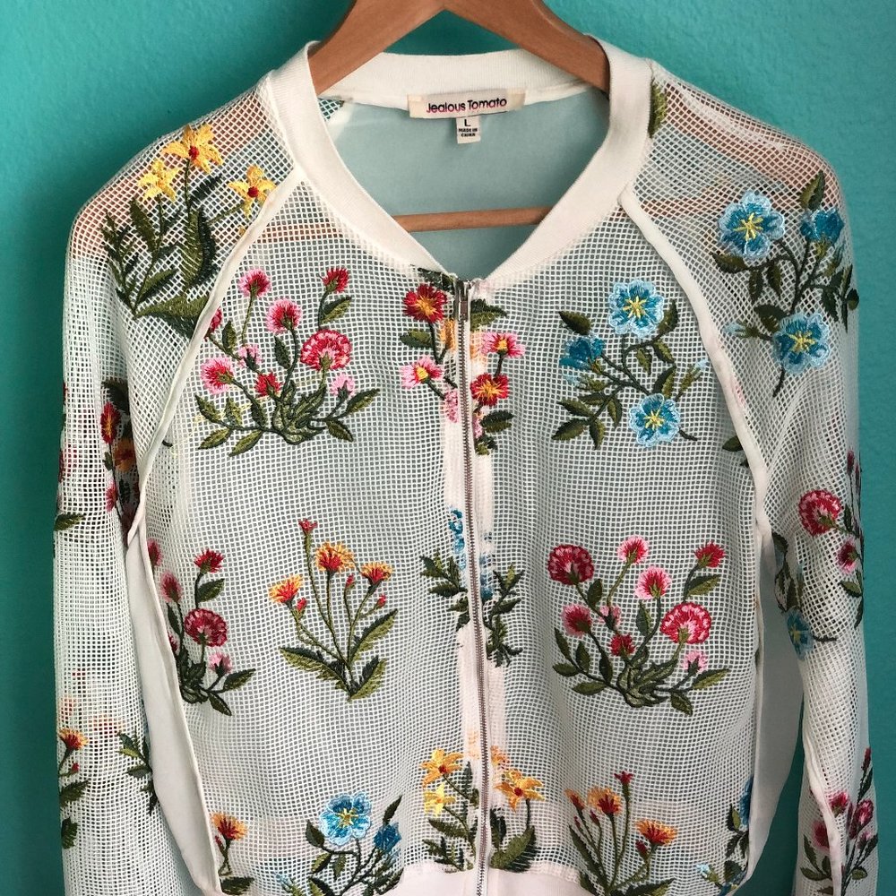 jealous tomato sheer top